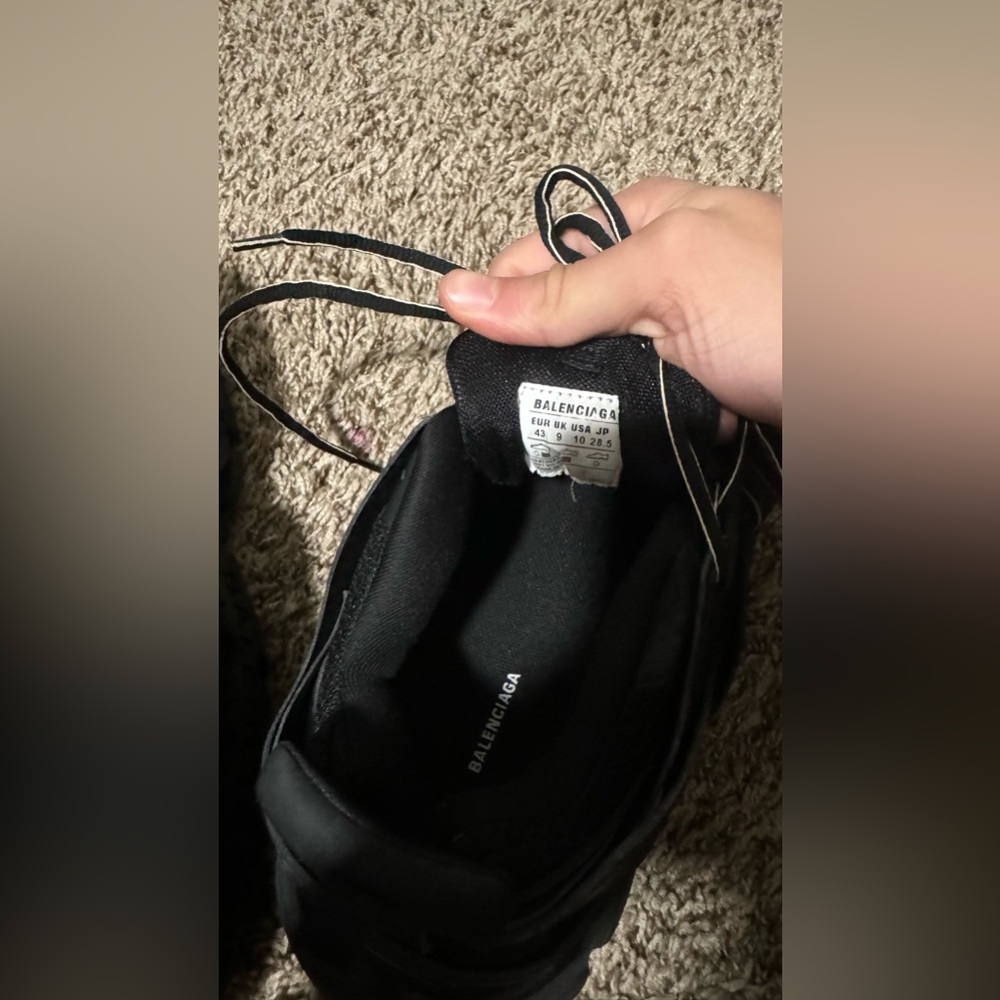 BALENCIAGA TRACKS (BLACK) USED - Picture 3 of 8